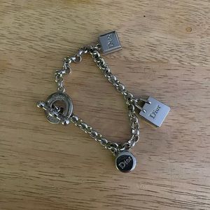 DIOR Bracelet Logo Charms Authentic Dior Beauty